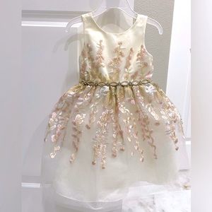 American Princess formal embroidered dress